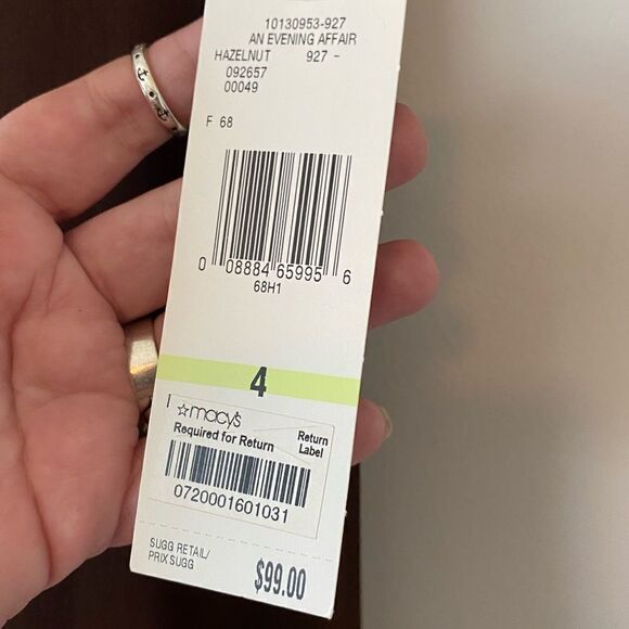 NWT Evan Picone Evening Dress - Picture 5 of 5